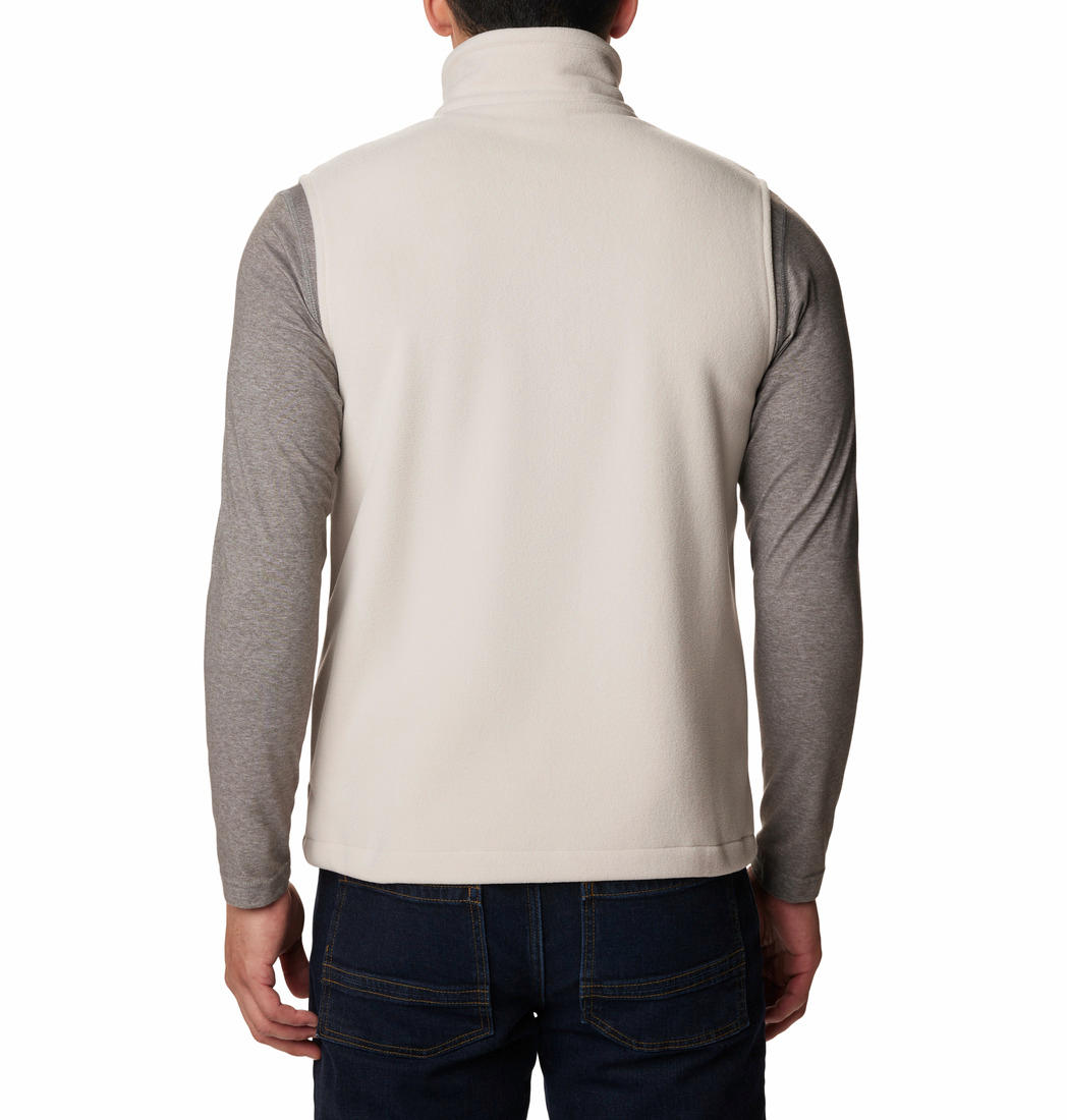 Columbia Men Brown Fast Trek Fleece Vest