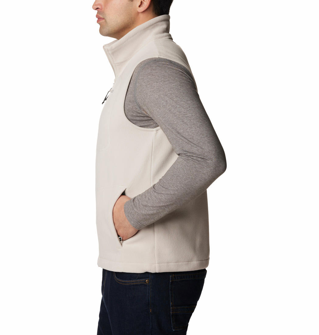 Columbia Men Brown Fast Trek Fleece Vest