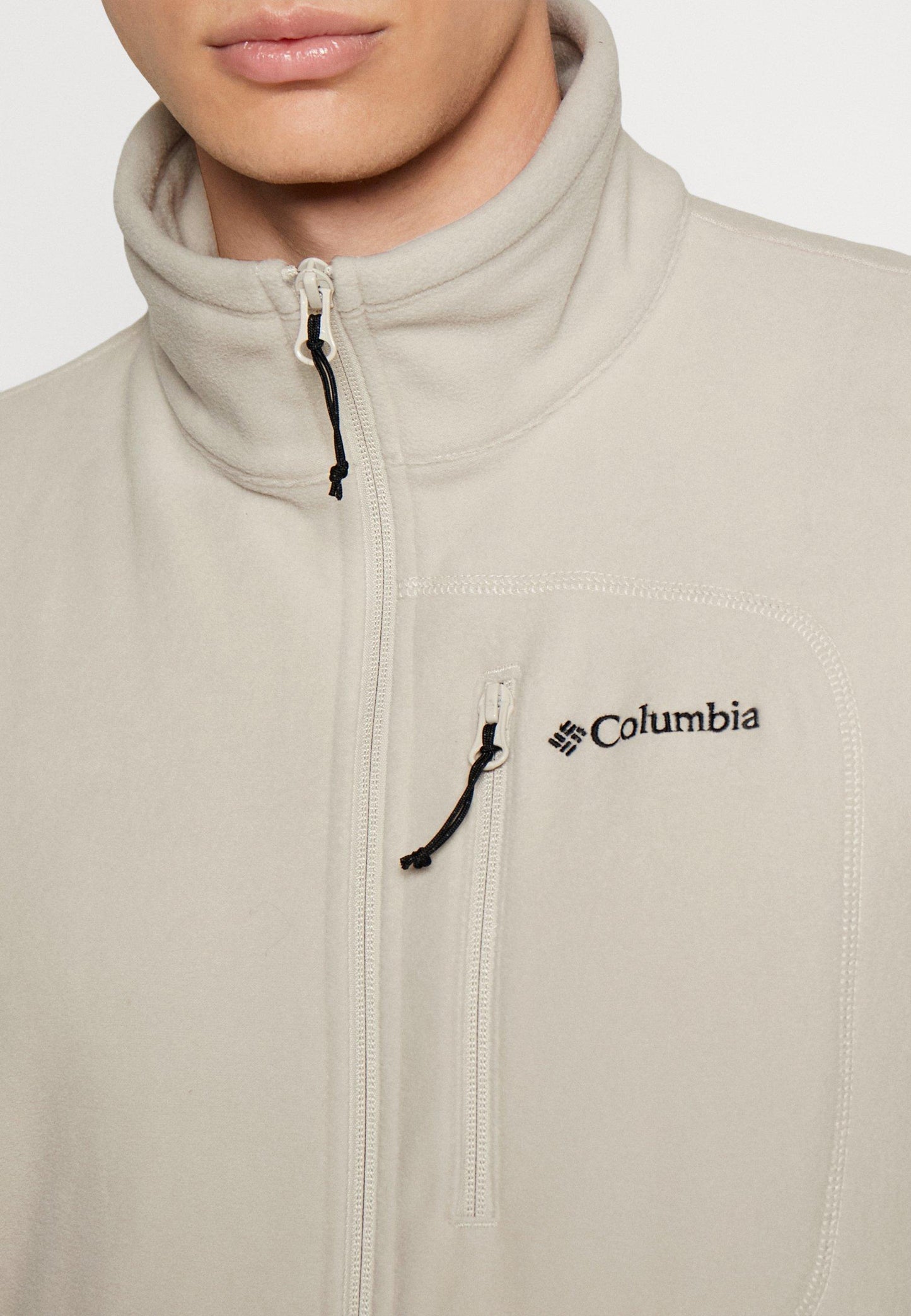 Columbia Mens Brown Fast Trek Fleece Vest