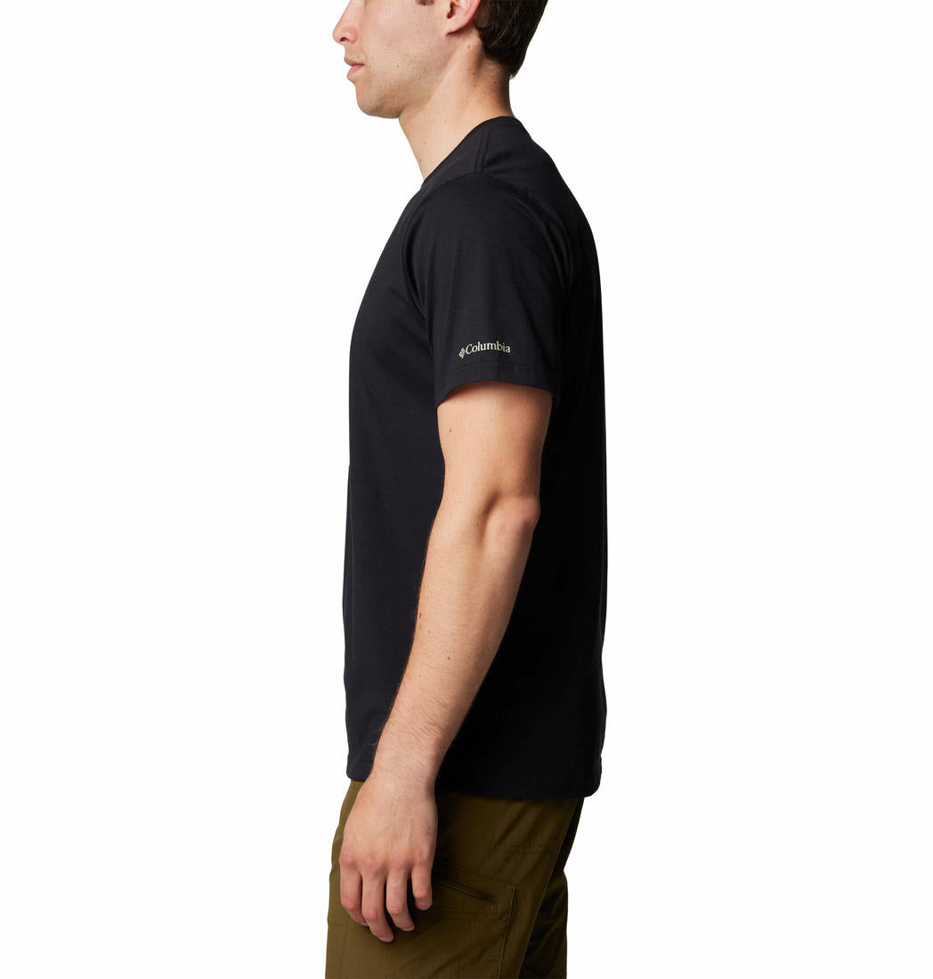 Columbia Mens Black CSC Seasonal Logo Tee