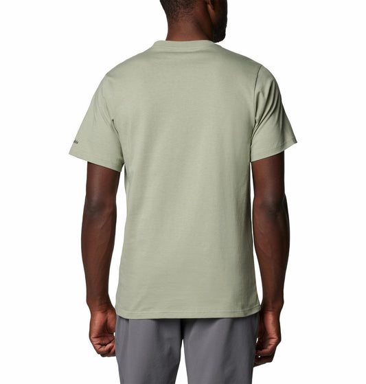 Columbia Mens Green CSC Seasonal Logo Tee