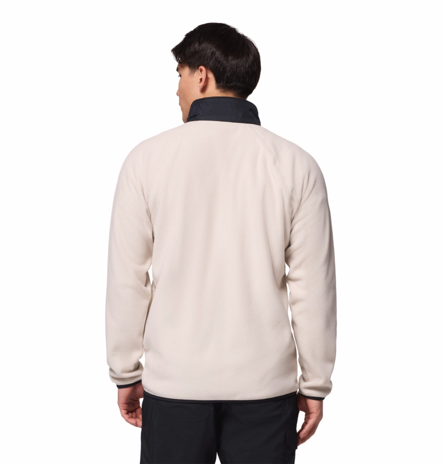 Columbia Men Beige Fast Trek Overlay Fleece Jacket