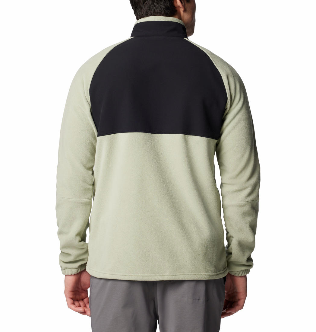 Columbia Mens Green Sage Peak Full Zip Fleece Jacket