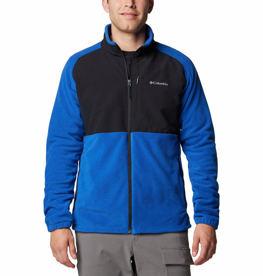 Columbia Mens Blue Sage Peak Full Zip Fleece Jacket