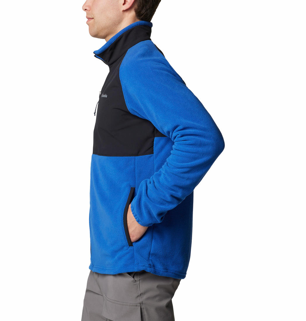 Columbia Mens Blue Sage Peak Full Zip Fleece Jacket