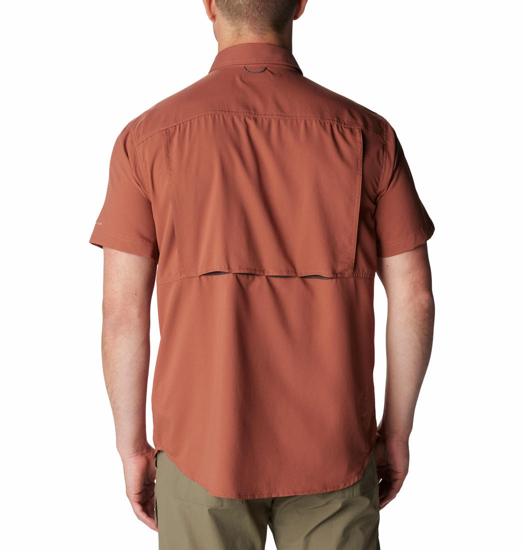 Columbia Men Brown Columbia Men Silver Ridge Utility Lite Short Sleeve Shirt