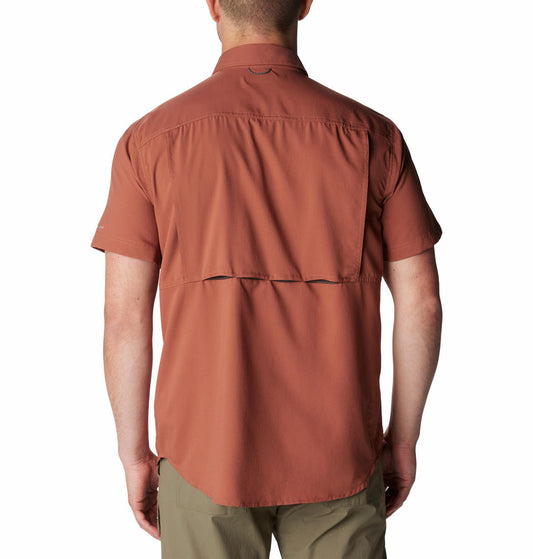 Columbia Men Brown Columbia Men Silver Ridge Utility Lite Short Sleeve Shirt