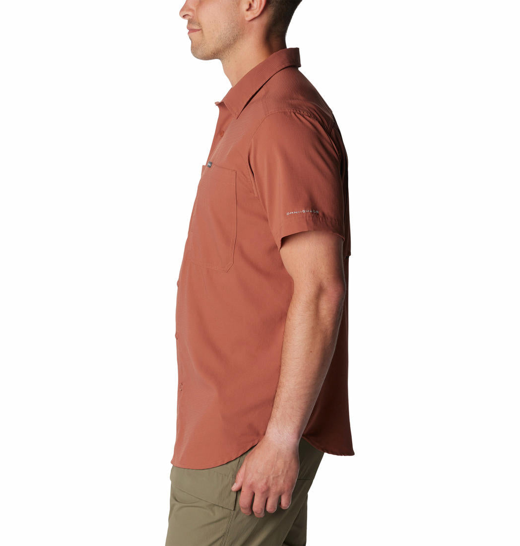 Columbia Men Brown Columbia Men Silver Ridge Utility Lite Short Sleeve Shirt