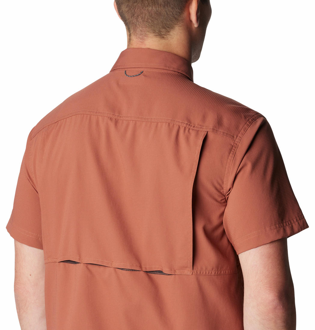 Columbia Men Brown Columbia Men Silver Ridge Utility Lite Short Sleeve Shirt