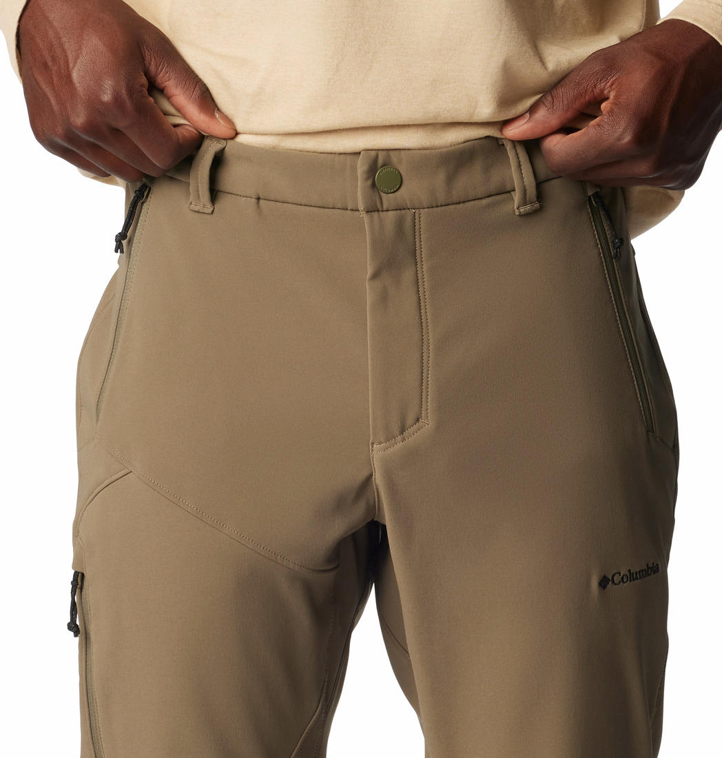 Columbia Men Olive Triple Canyon II Fall Hiking Pant