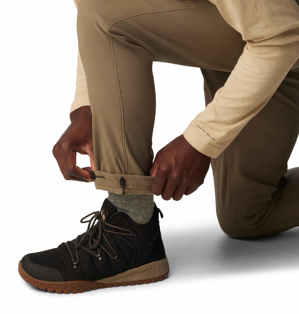 Columbia Men Olive Triple Canyon II Fall Hiking Pant
