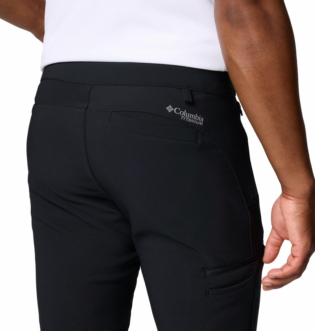 Columbia Mens Black Vast Canyon Omni-Heat Infinity Softshell Pant