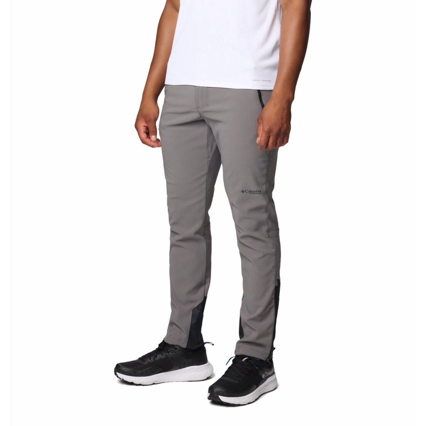 Columbia Mens Grey Vast Canyon Omni-Heat Infinity Softshell Pant