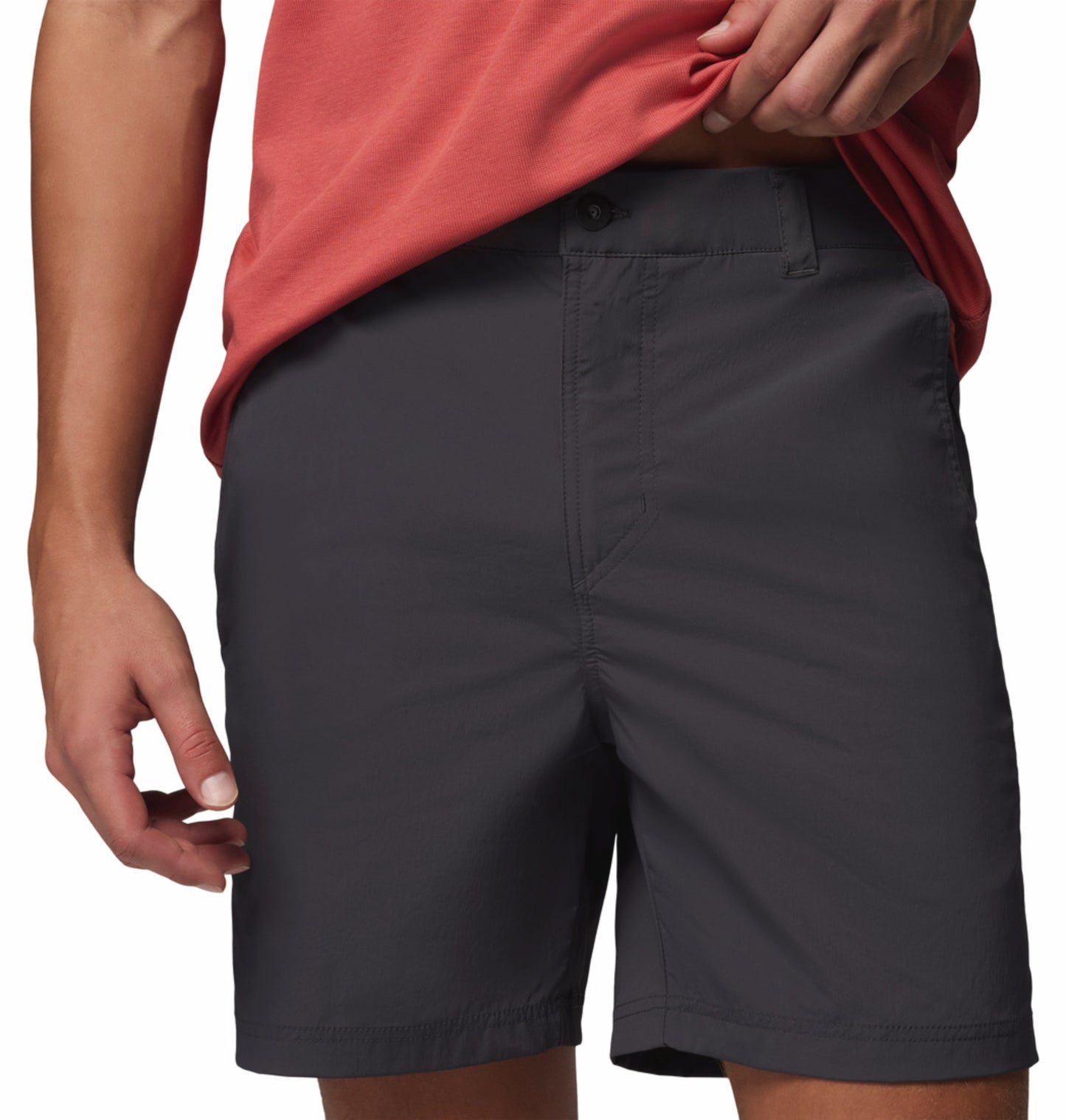 Columbia Men's Black Omni-Freeze ROC Lite Shorts for Cooling Comfort