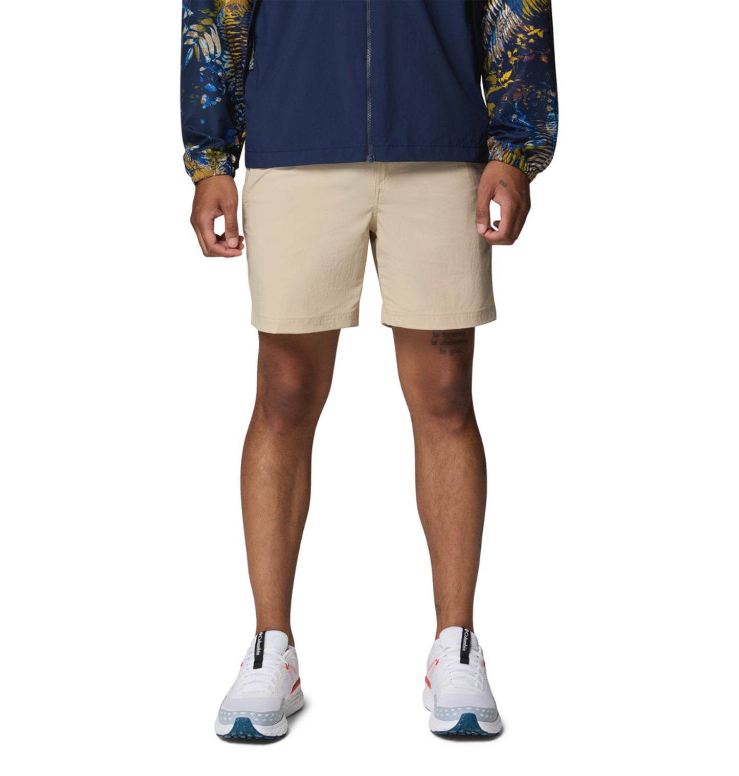 Columbia Men Beige Omni-Freeze ROC Lite Short