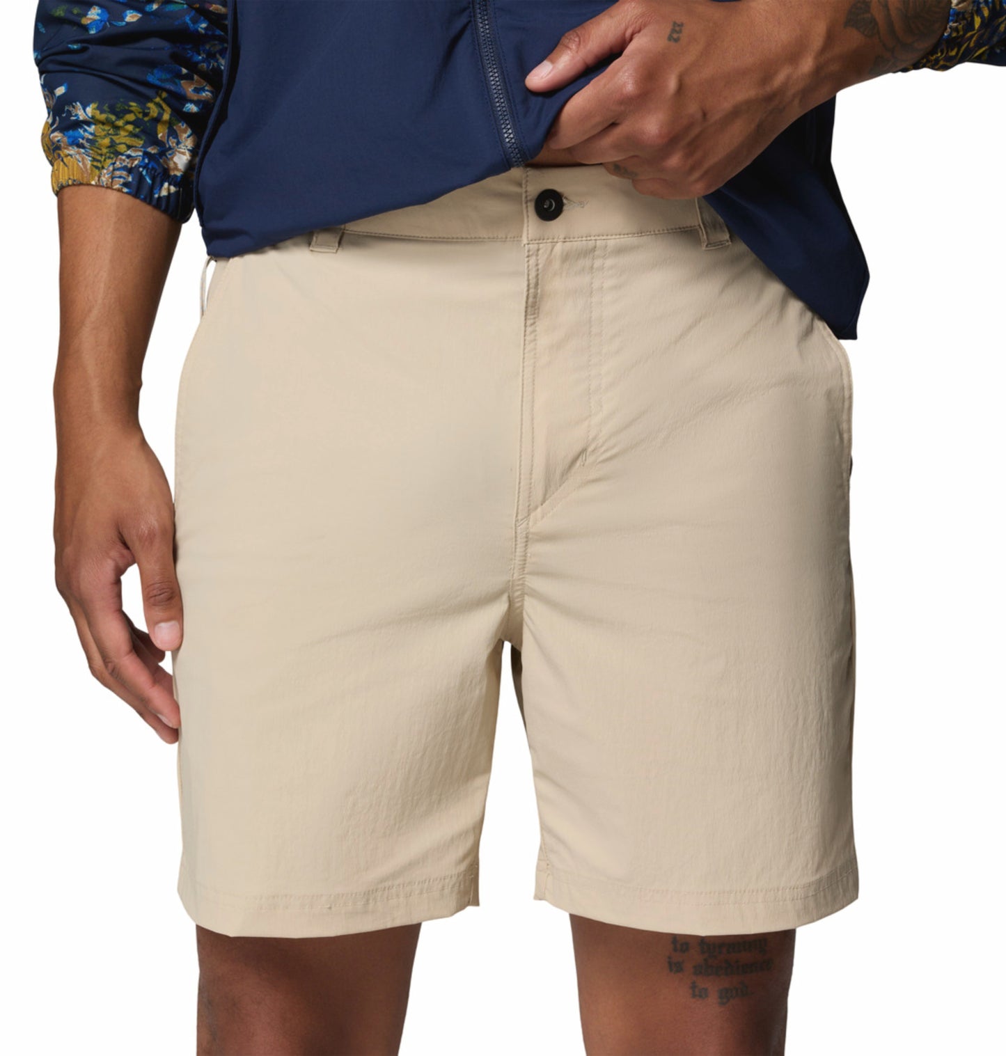 Columbia Men Beige Omni-Freeze ROC Lite Short