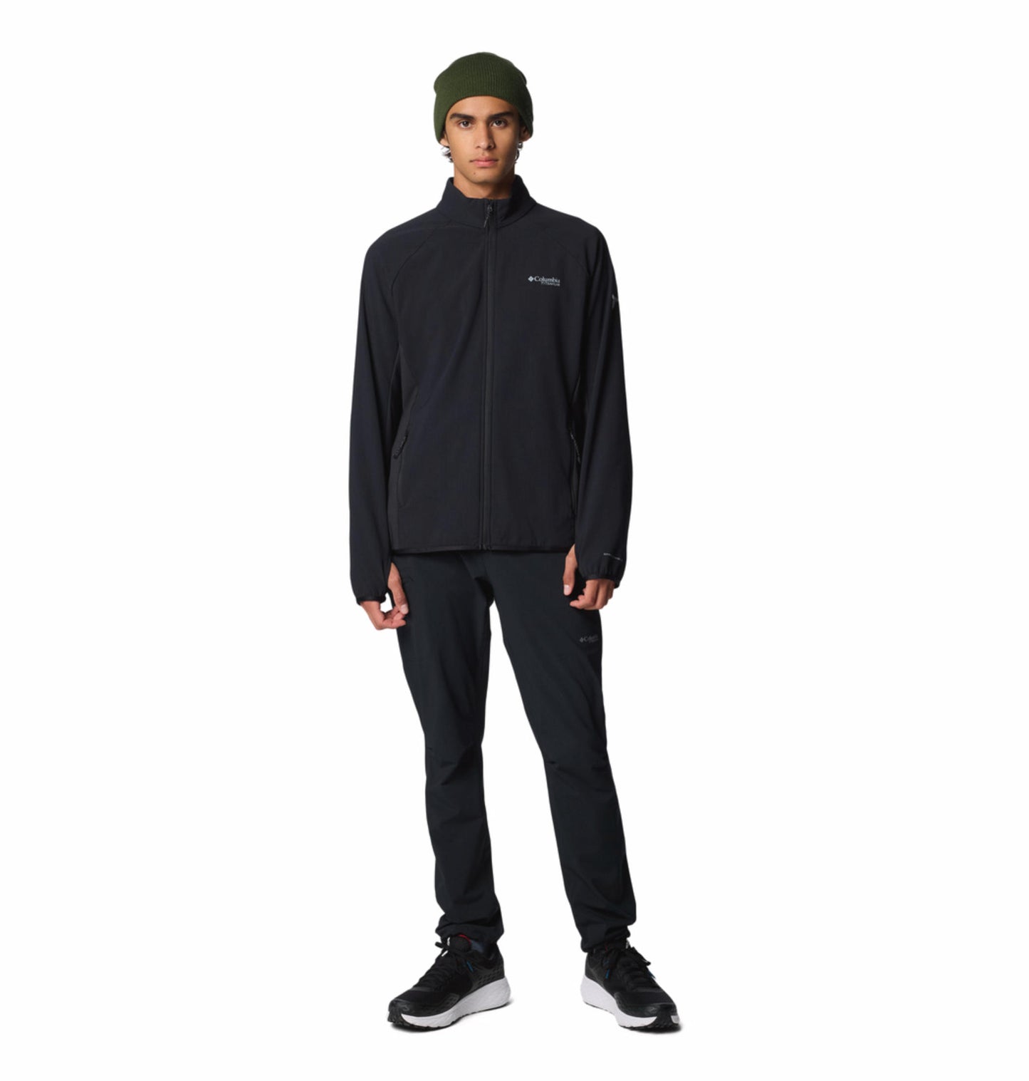 Columbia Mens Black Omni-Shield Spectre Ridge Tech II Full Zip Fleece Jacket
