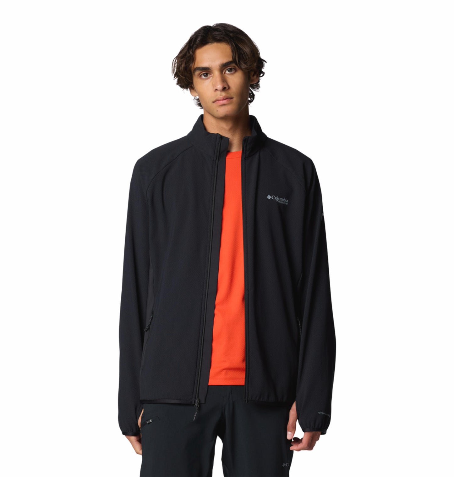 Columbia Mens Black Omni-Shield Spectre Ridge Tech II Full Zip Fleece Jacket