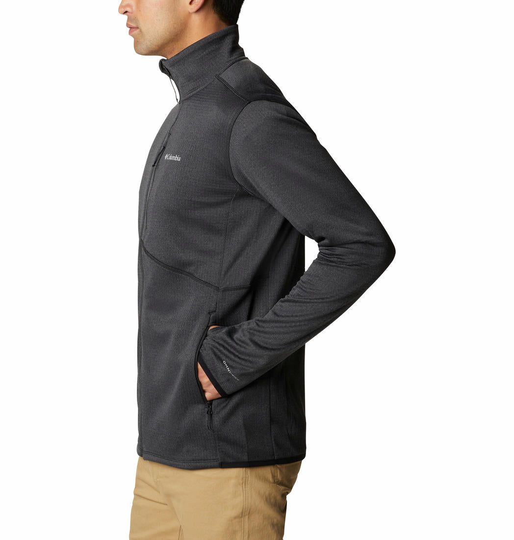 Columbia Men Black Park View Fleece Full Zip Fleece Jacket