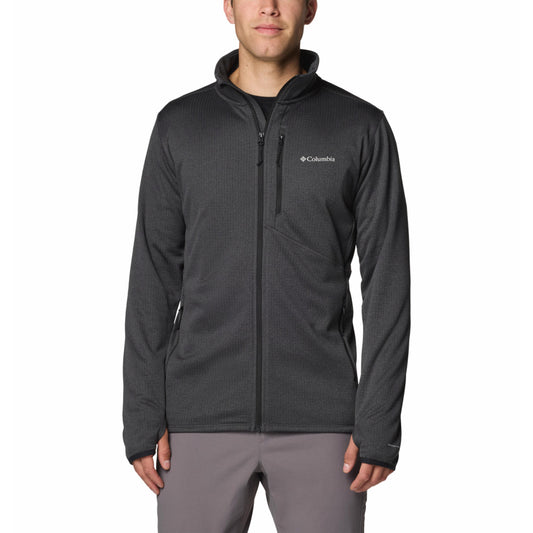 Columbia Men Black Omni-Wick Park View Fleece Jacket