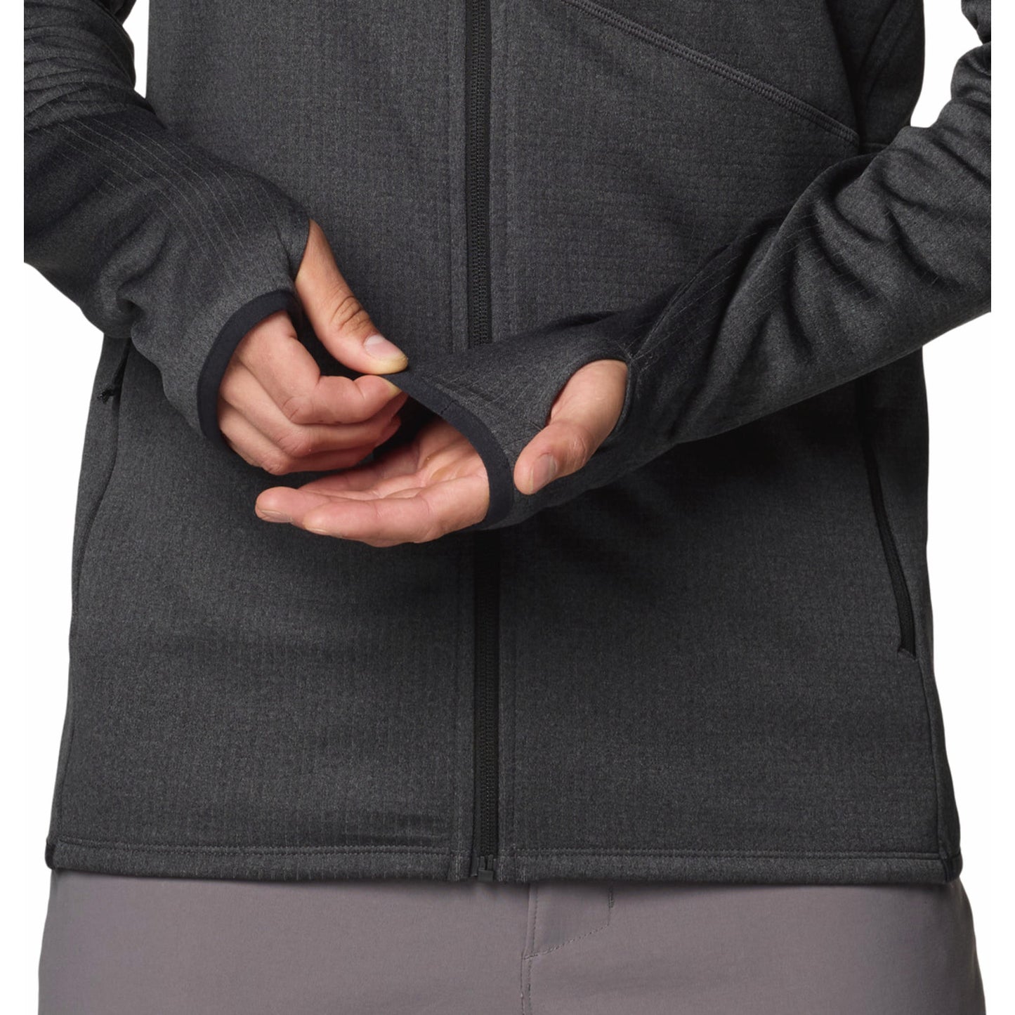 Columbia Men Black Omni-Wick Park View Fleece Jacket