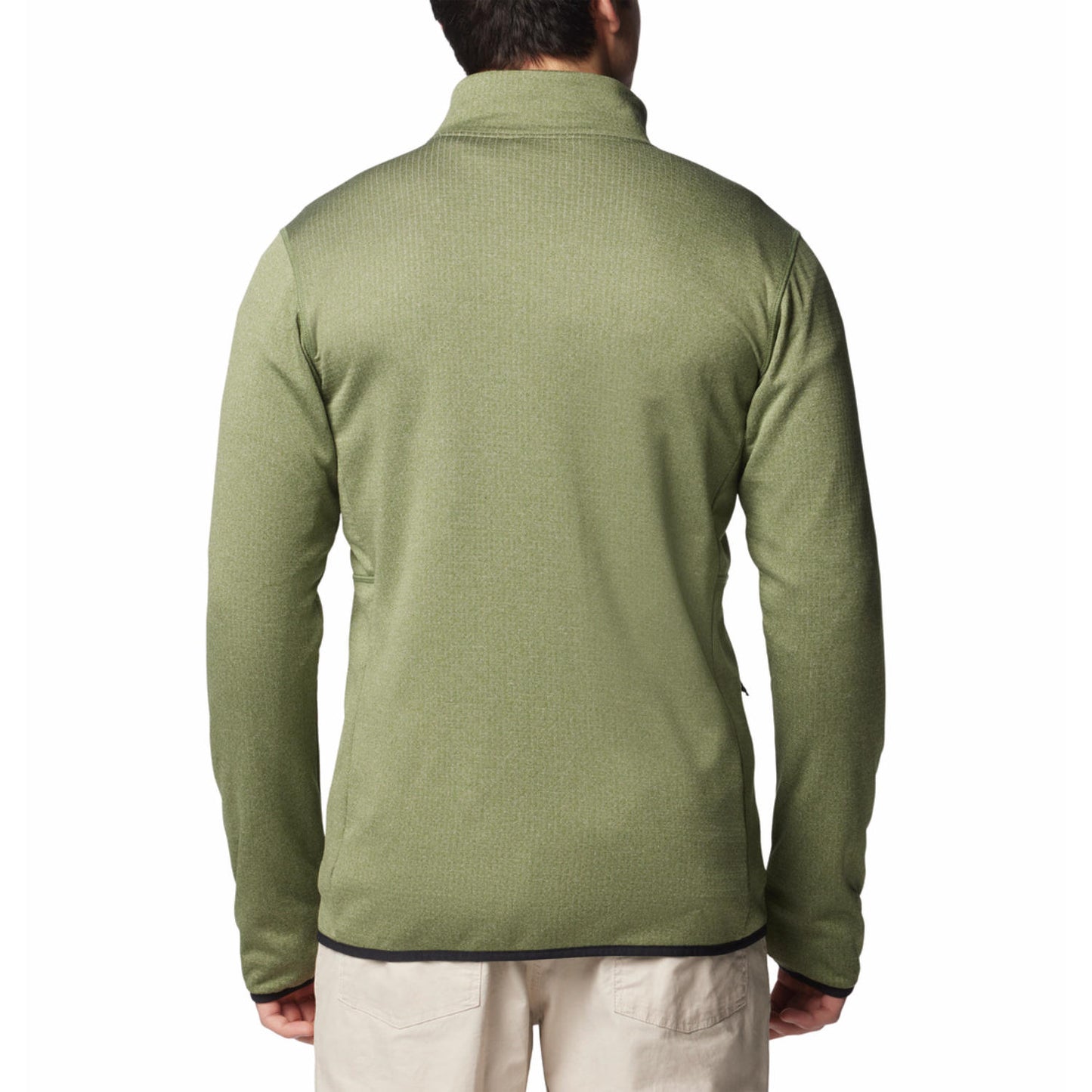 Columbia Mens Green Park View Fleece Full Zip