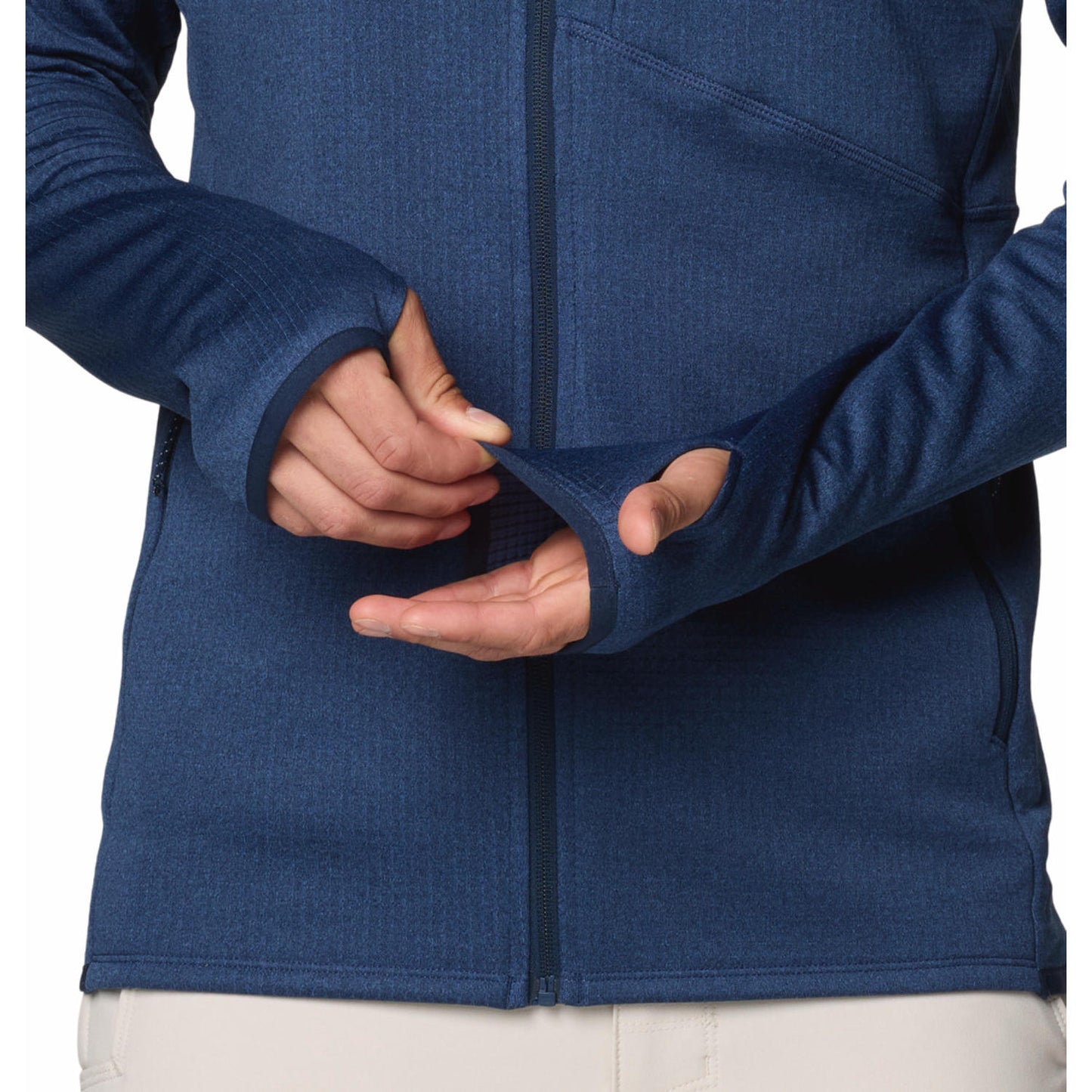 Columbia Mens Blue Park View Fleece Full Zip