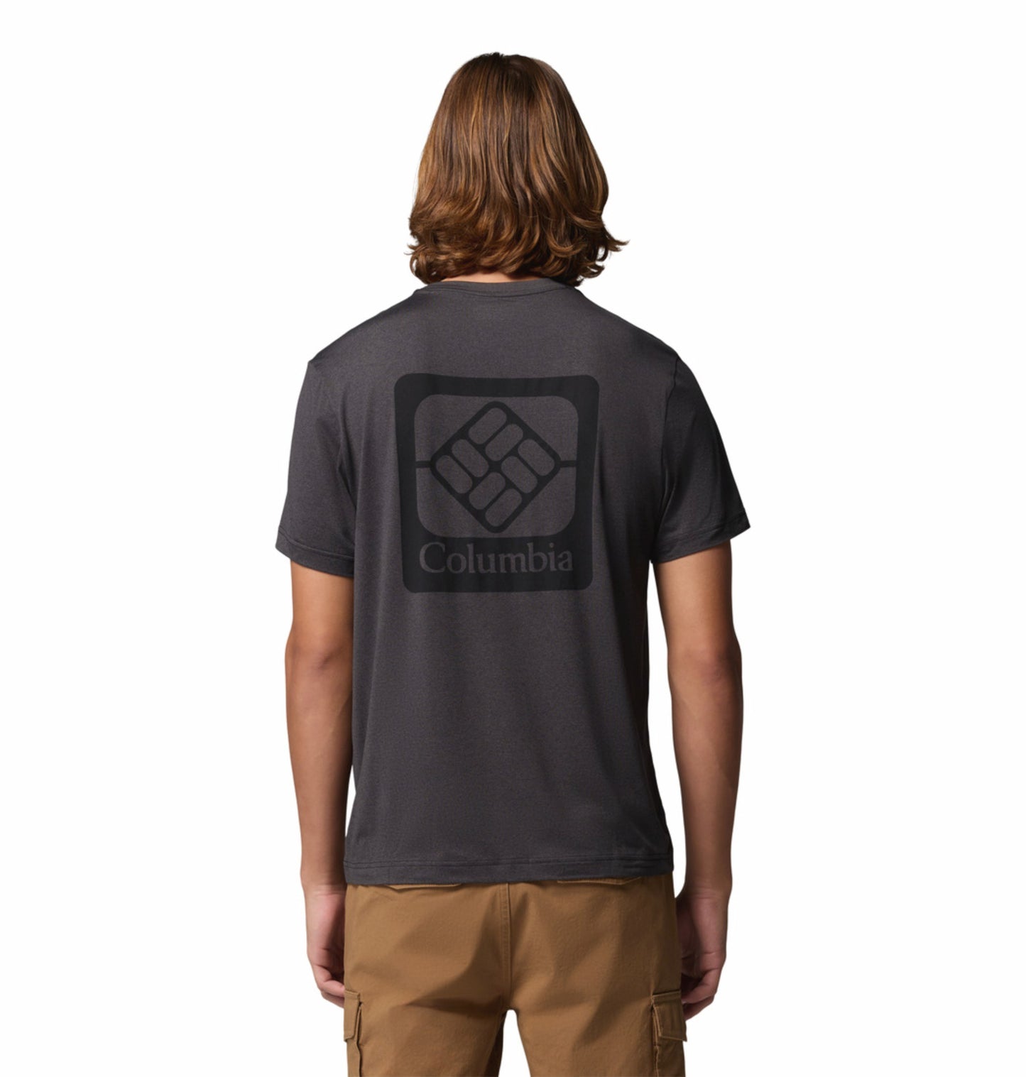 Columbia Men’s Black Omni-Shade Parsons Point T-Shirt with UV Protection