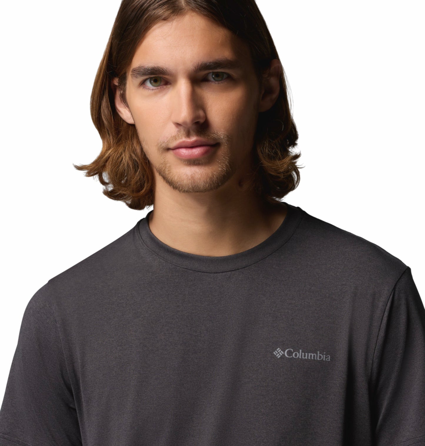 Columbia Men’s Black Omni-Shade Parsons Point T-Shirt with UV Protection