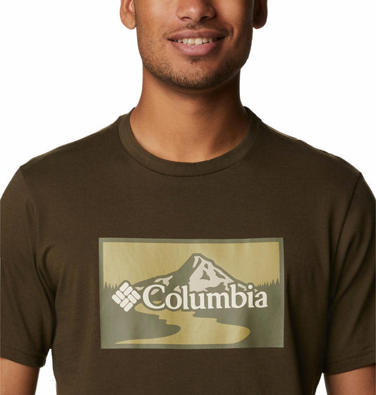Columbia Men Green Path Lake Graphic Tee II T-Shirt