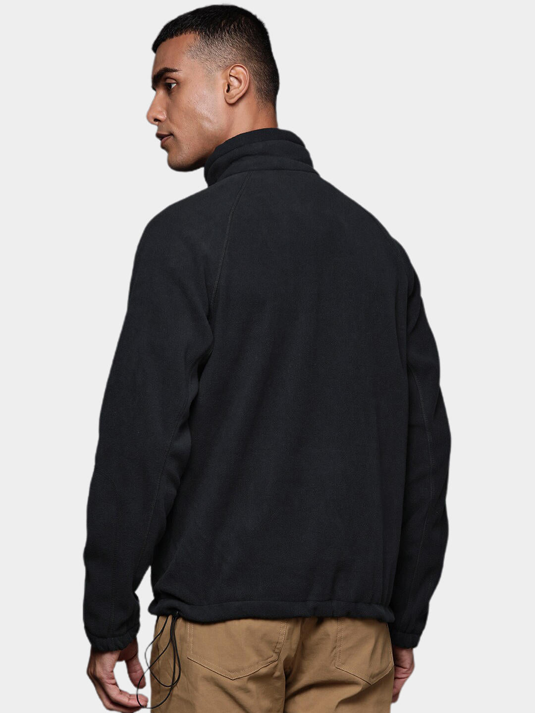 Columbia Men Black Fast Trek II Full Zip Fleece Jacket