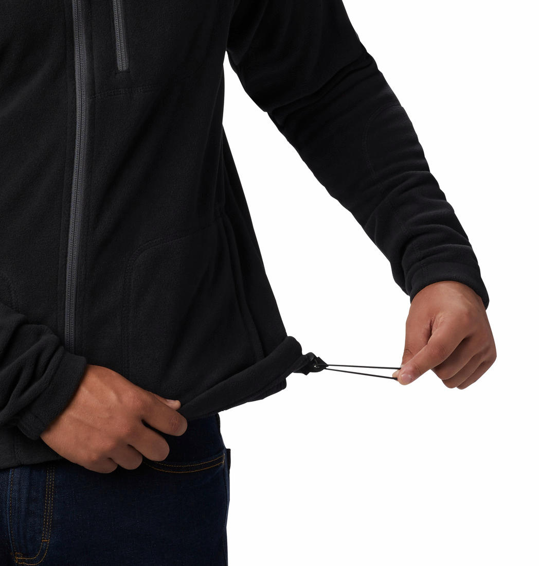 Columbia Men Black Fast Trek II Full Zip Fleece Jacket