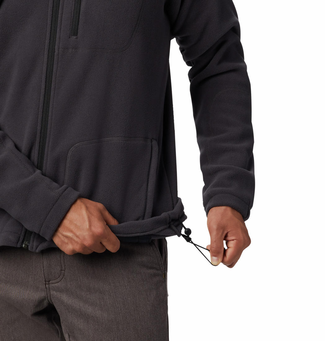 Columbia Men Grey Fast Trek II Full Zip Fleece Jacket