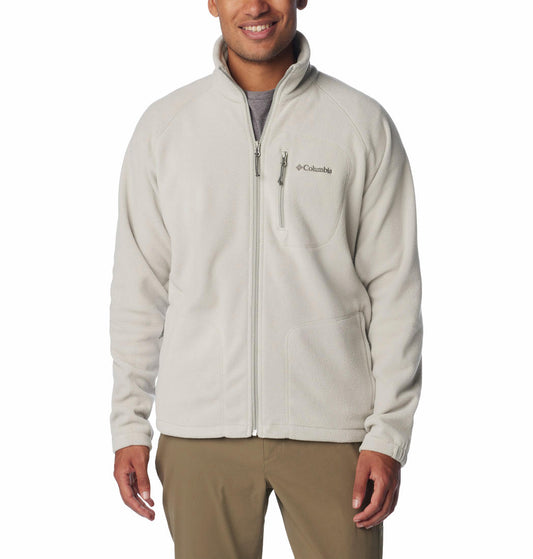 Columbia Men Beige Fast Trek II Full Zip Fleece Jacket