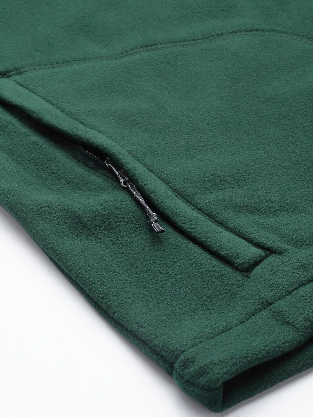 Columbia Men Green Fast Trek II Full Zip Fleece Jacket