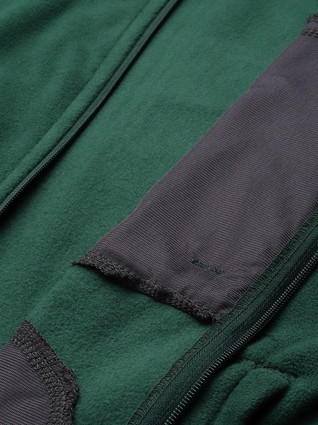 Columbia Men Green Fast Trek II Full Zip Fleece Jacket