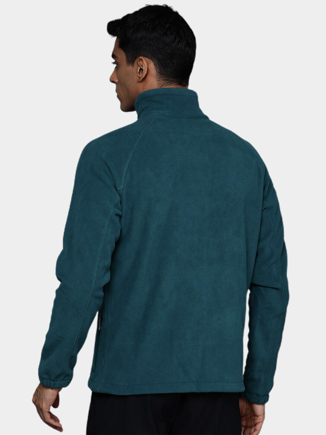 Columbia Men Blue Fast Trek II Full Zip Fleece Jacket