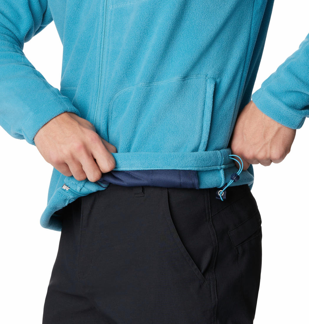Columbia Men Blue Fast Trek II Full Zip Fleece Jacket
