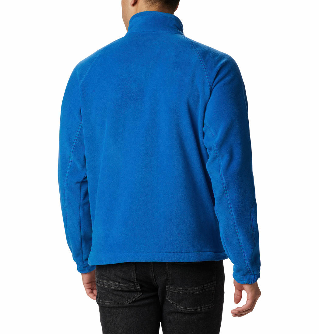 Columbia Men Blue Fast Trek II Full Zip Fleece Jacket