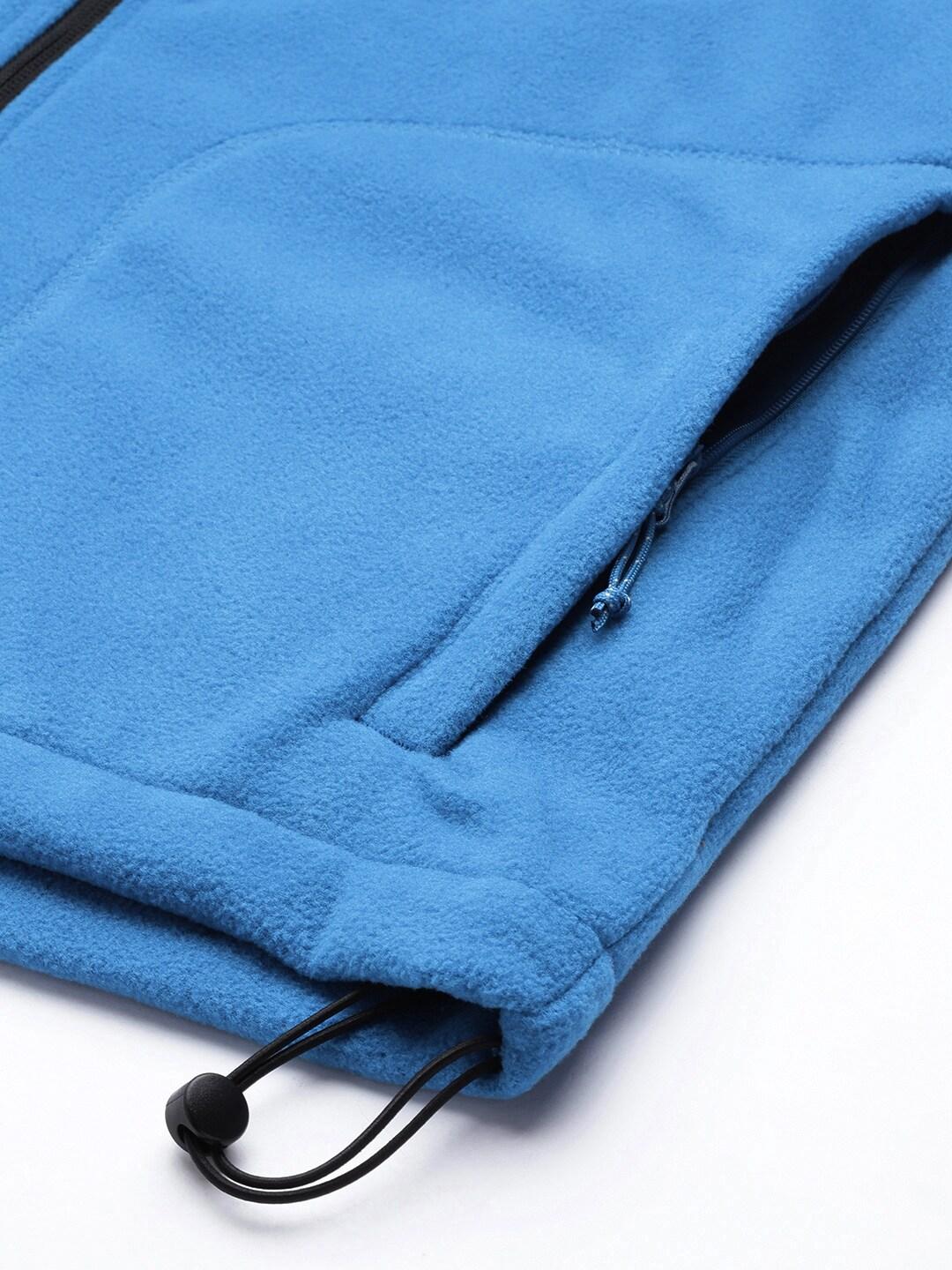 Columbia Men Blue Fast Trek II Full Zip Fleece Jacket