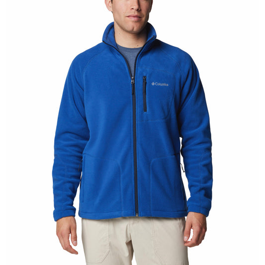 Columbia Men Blue Fast Trek II Fleece Jacket