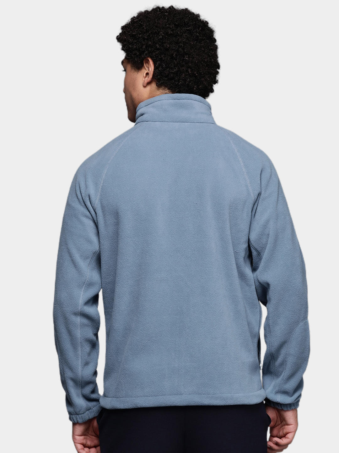 Columbia Men Blue Fast Trek II Fleece Jacket