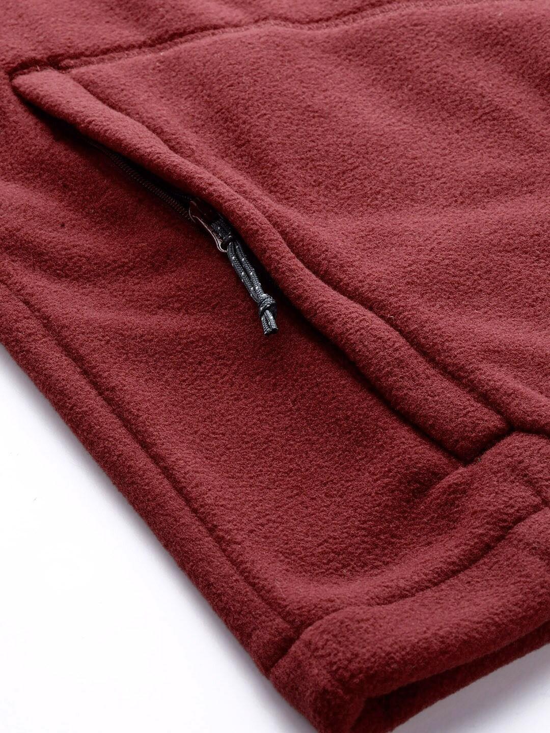 Columbia Men Red Fast Trek II Full Zip Fleece Jacket