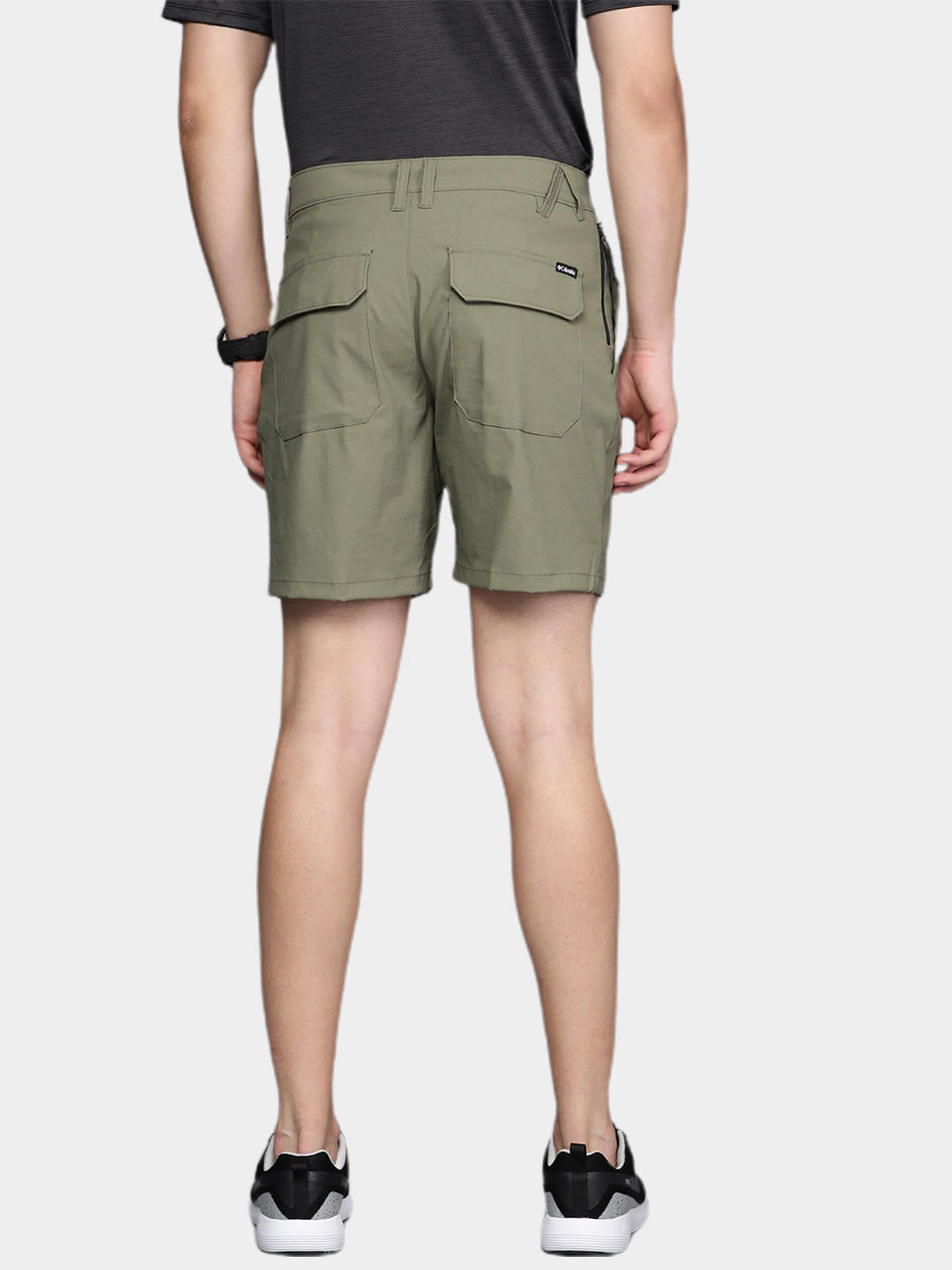 Columbia Men Olive Canyon Gate Utility Shorts