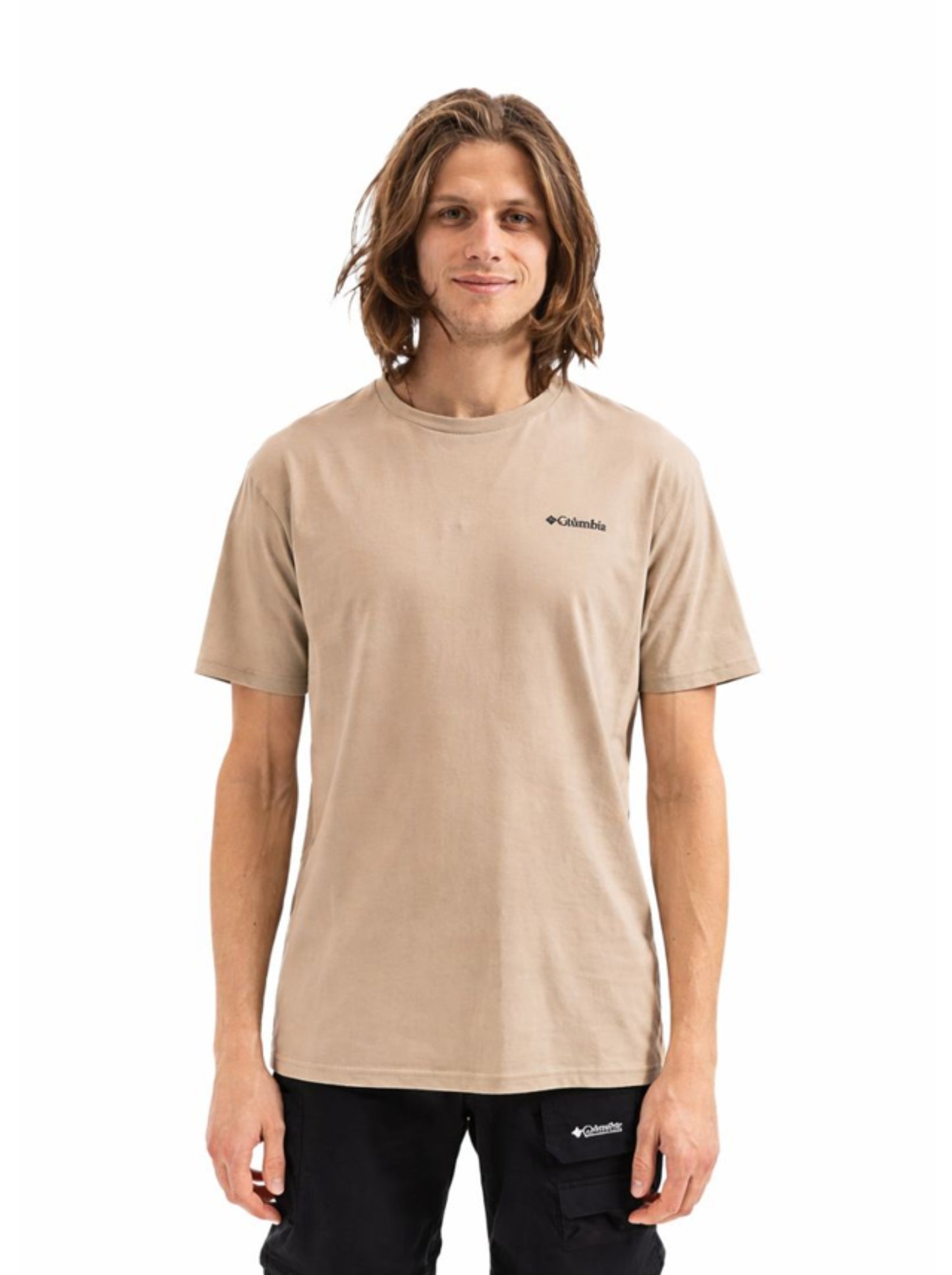 Columbia Men Beige Omni-Shade CSC Iconic Tshirt