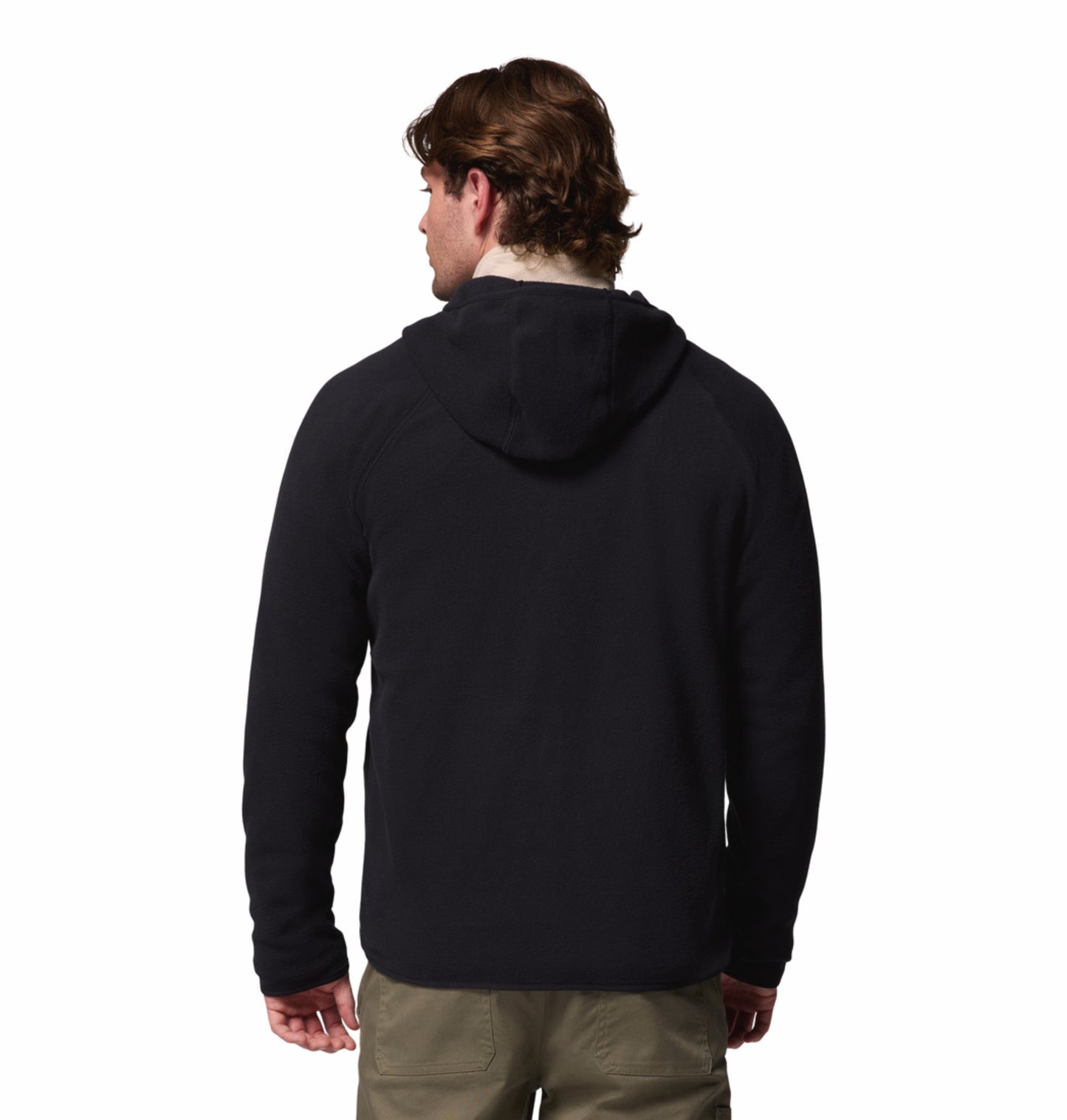 Columbia Men Black Fast Trek Overlay Fleece Jacket