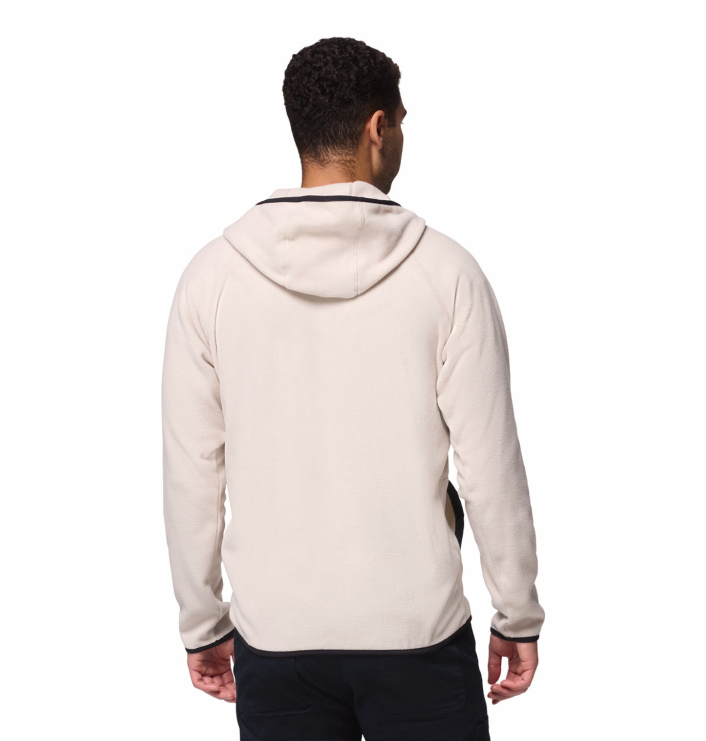 Columbia Men Beige Fast Trek Overlay Fleece Jacket
