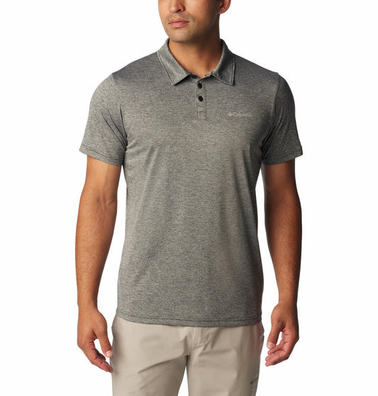 Columbia Men Black Columbia Men Hike Polo T-Shirt