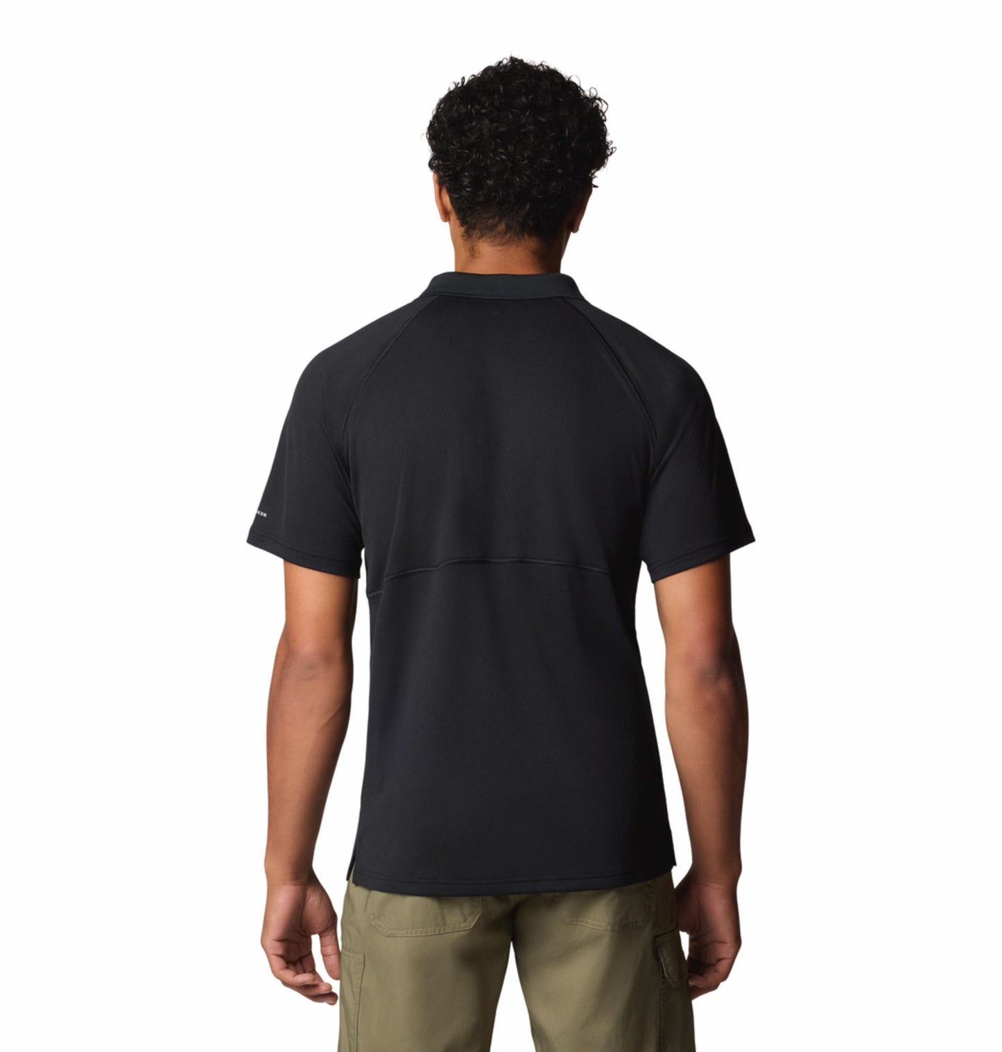 Columbia Mens Black Omni-Shade Alpine Chill Pro Polo Tshirt