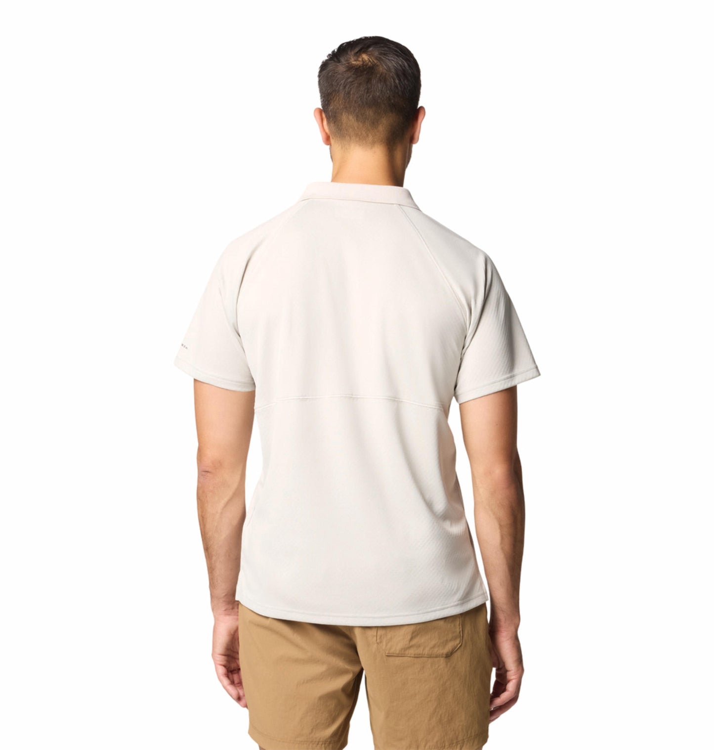 Columbia Mens Beige Omni-Shade Alpine Chill Pro Polo Tshirt